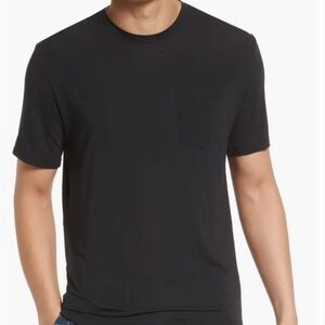 Tommy John Second Skin Black Pocket Tee 2XL